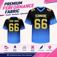 Stitched Printed Custom Football Game Jersey for Team Building Event