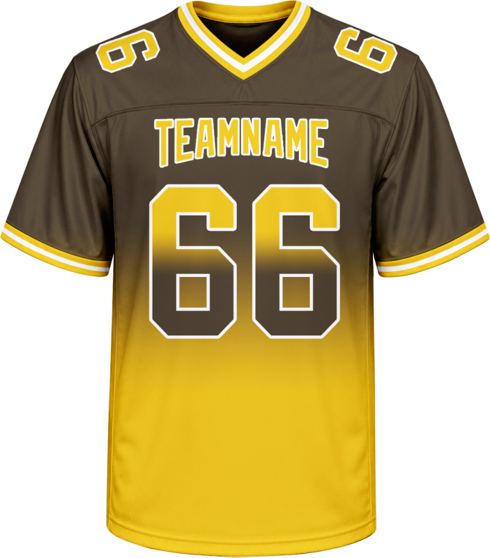 Stitched Printed Name Number Logo Custom Football Game Jersey for Team Game Wear