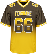 Stitched Printed Name Number Logo Custom Football Game Jersey for Team Game Wear