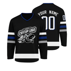 Custom Hockey Game Jersey for Men Women Youth and Competition Outfit with Custom Front Back Sleeve Details for Ice Hockey Teams