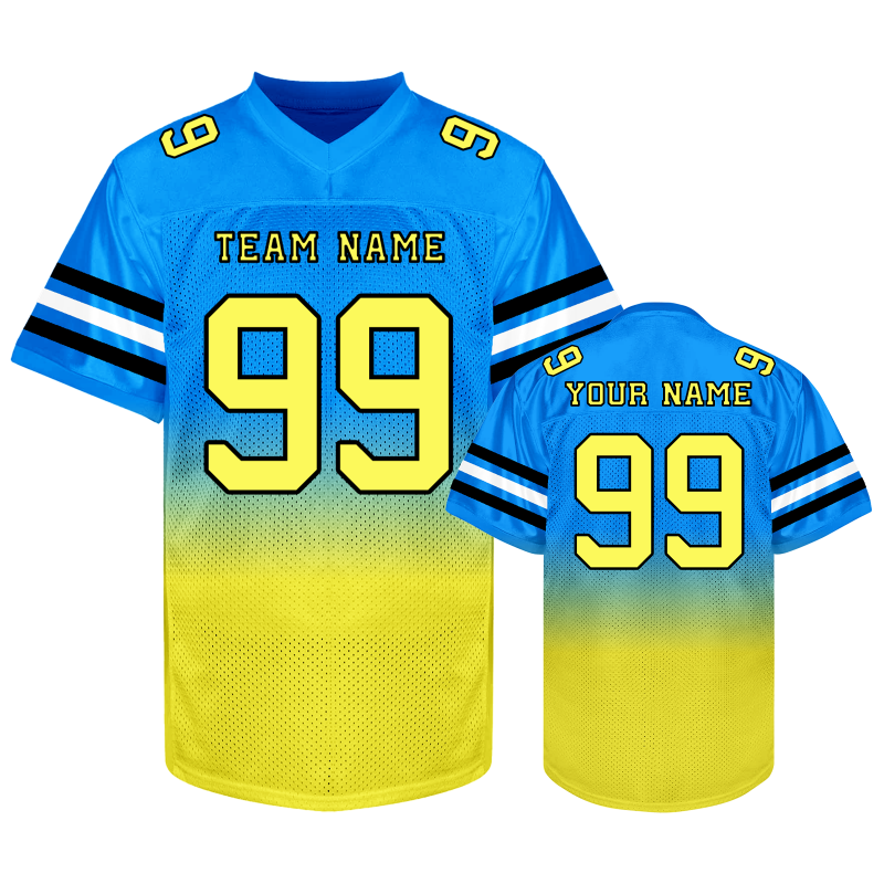 Custom Youth Football Jersey with Shoulder Number Fan Gift