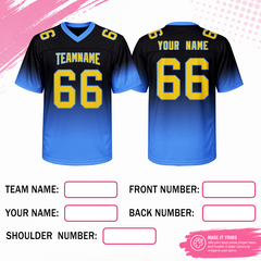 Stitched Printed Custom Football Game Jersey for Team Building Event