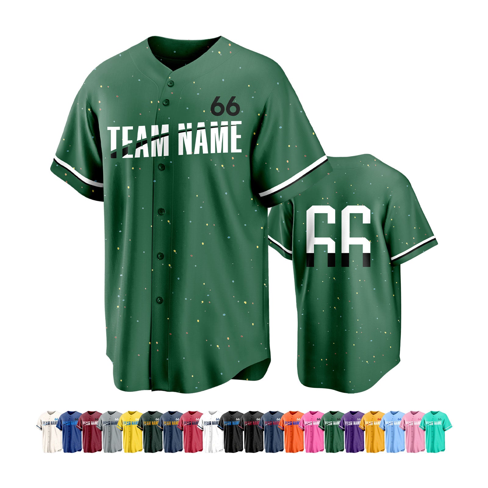 Personalized Baseball Shirt Embroidered