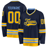Custom Hockey Shirt Classic for Youth Teams with Personalized Name Number Logo for Teams Players and Fans