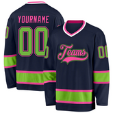Custom Hockey Game Jersey with Custom Team Logo Fan Gift with Custom Name Number Team Logo for Men Women Youth Kids