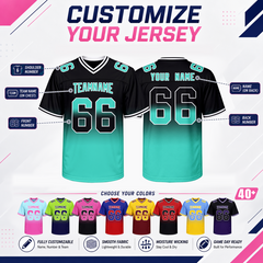 Stitched Printed Name Number Custom Football Team Uniform