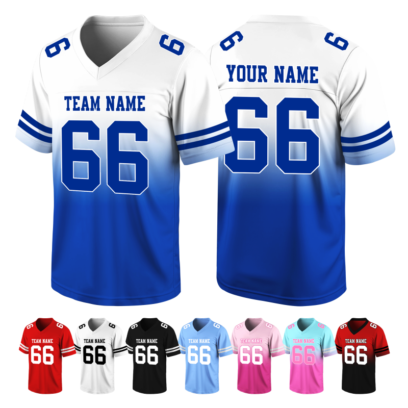 Hip Hop Custom Game Day Football Jersey for Dance Teams