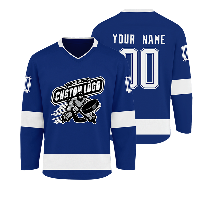 Custom Hockey Team Jersey Stitched Printed Team Customization for Class Reunion Groups for Teams Players Fans Men Women Youth Kids