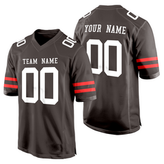 Game Uniform Style Custom Football Uniform Stitched Printed Name Number