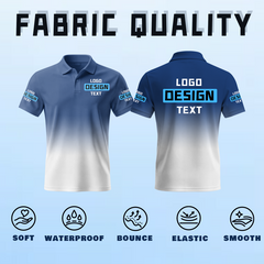 Custom Event Printed Polo Shirt with Brand Logo for Team Building Event