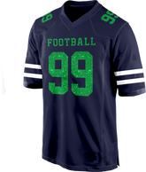 Stitched Printed Custom Design Personalized Team Football Jersey with Player Name and