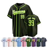 Custom Baseball Jersey Shirt with Custom Name Number for Sports Clubs