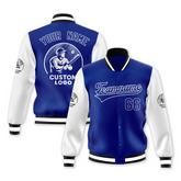 Custom Bomber Jacket Printed and Embroidered with Back Design for Work Uniform