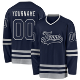 Custom Hockey Fan Shirt with Team Name and Logo Hockey Gift with Player Name Number Team Logo for Game Day and Gifts