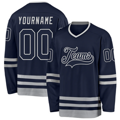 Custom Hockey Fan Shirt with Team Name and Logo Hockey Gift with Player Name Number Team Logo for Game Day and Gifts