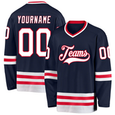 Stitched Printed Hockey Design Custom Ice Hockey Jersey with Front Team Name and Back for Teams Players Fans Men Women Youth Kids