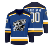 Custom Ice Hockey Team Jersey Stitched Printed Team Customization with Stitched Printed Team Logo Name Number for Hockey Clubs