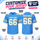 Custom Football Fan Shirt Stitched Printed Team Logo for Custom Event Shirt