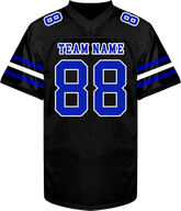 Custom Youth Football Jersey Slim Fit Stitched Printed Custom Design