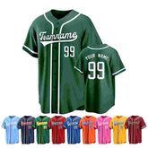 Personalized Baseball Shirt Streetwear with Custom Name Number