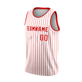 Embroidered and Printed Custom Basketball Jersey with Team Logo and Number for Corporate Groups