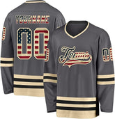 Custom Hockey Practice Jersey with Custom Name Number with Stitched Printed Name Number for Teams Players Fans Men Women Youth Kids