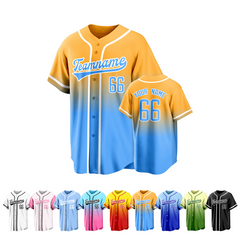 Custom Baseball Uniform with Name Number and Logo Stitched Printed Team Logo