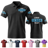 Printed Custom Printed Logo Polo Uniform with Custom Logo for Hotel Staff