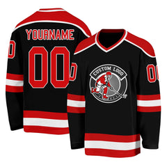 Personalized Hockey Team Jersey with Personalized Name Number with Stitched Printed for Teams Players Fans Men Women Youth Kids