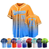 Sporty Personalized Baseball Shirt with Team Logo and Number