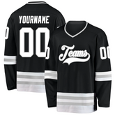 Personalized Ice Hockey Jersey with Name Number and Logo Team Uniform with Personalized Team Name Logo Number for Adults and Kids