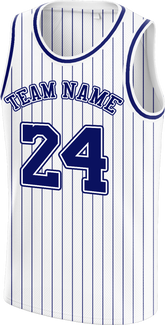 Vintage Custom Basketball Practice Jersey with Front Team Name and Back Number for Sports Party Outfit