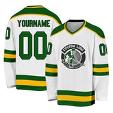 Personalized Ice Hockey Jersey Family Matching Team Jersey with Personalized Name Number Logo for Teams Players and Fans