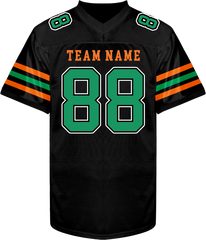 Custom Football Fan Jersey with Custom Lettering Football Gift