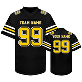 Personalized American Football Jersey with Custom Text and Number
