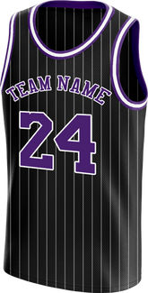 Personalized Basketball Shirt with Full Custom Design Embroidered and Printed for Company Teams