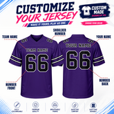 Custom Game Day Football Jersey for Parents and Kids