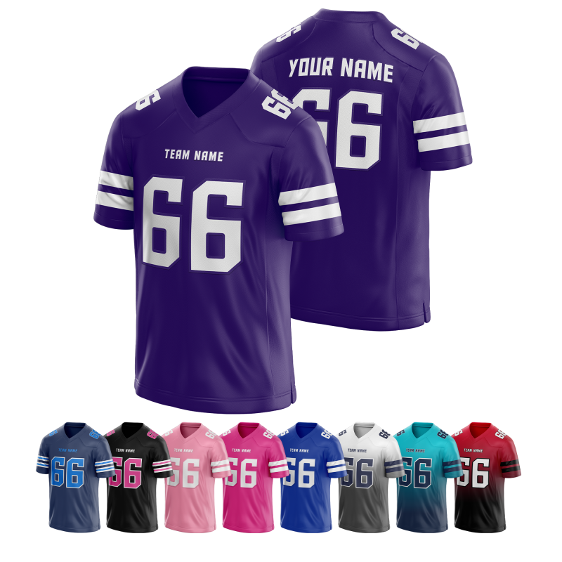 Stitched Printed Team Customization Custom Football Game Jersey