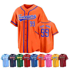 Custom Baseball Jersey Shirt with Personalized Name Number for Baseball Players