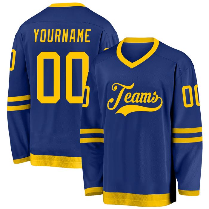 Ice Rink Style Custom Hockey Practice Jersey with Team Logo and Number with Stitched Printed Team Logo Name Number for Hockey Clubs