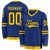 Ice Rink Style Custom Hockey Practice Jersey with Team Logo and Number with Stitched Printed Team Logo Name Number for Hockey Clubs