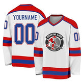 Custom Youth Hockey Jersey School Team Style Stitched Printed Hockey Design with Stitched Printed Name Number Team Logo for Men Women Youth Kids