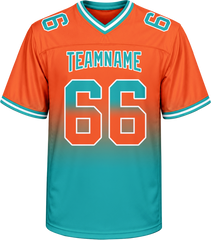 Custom Football Jersey with Front Team Name and Back Number Fan Gift