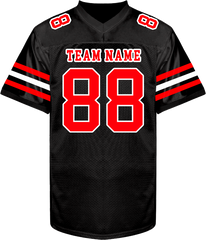 Custom American Football Jersey with Front Team Name and Back Number Fan Gift