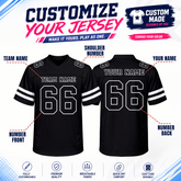 Stitched Printed Team Customization Custom Football Shirt with Custom Text and Number