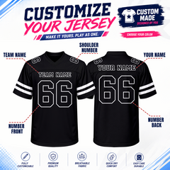Stitched Printed Team Customization Custom Football Shirt with Custom Text and Number