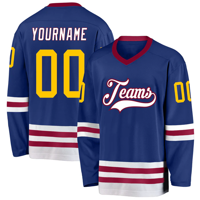 Custom Hockey Uniform Performance Style Stitched Printed Team Customization with Stitched Printed Name Number Team Logo for Men Women Youth Kids