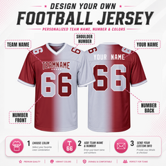 Custom Football Shirt Urban Stitched Printed Name Number