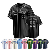 Custom Baseball Team Jersey with Team Logo and Number Stitched Printed