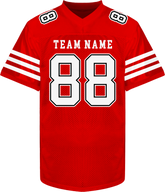 Custom Football Team Uniform with Sleeve Number Game Day Shirt